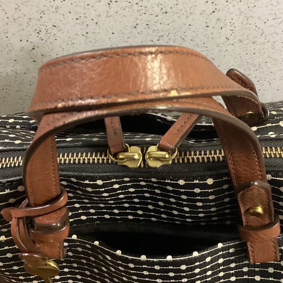Fossil Satchel with crossbody strap - Picture 5 of 7